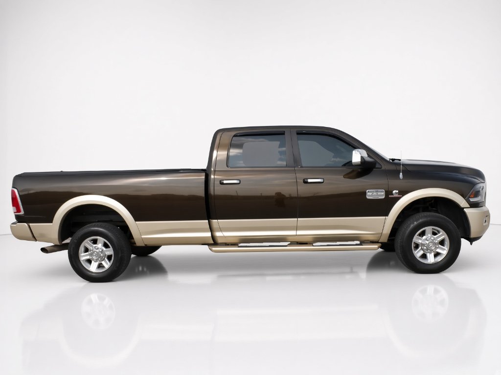 Used 2013 Black Gold Pearlcoat Ram Laramie Longhorn image 5
