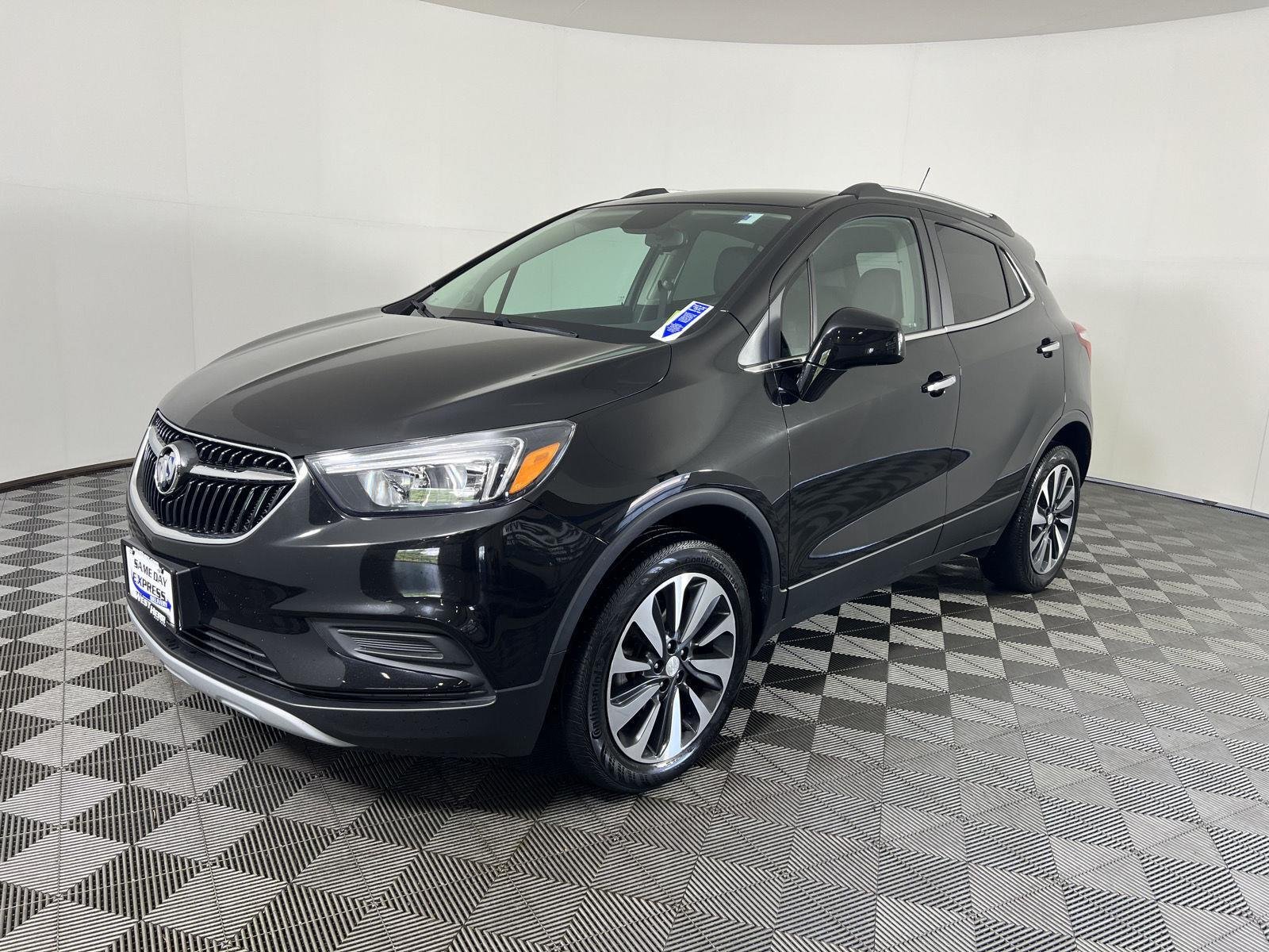 Used 2021 Ebony Twilight Metallic Buick Preferred image 6