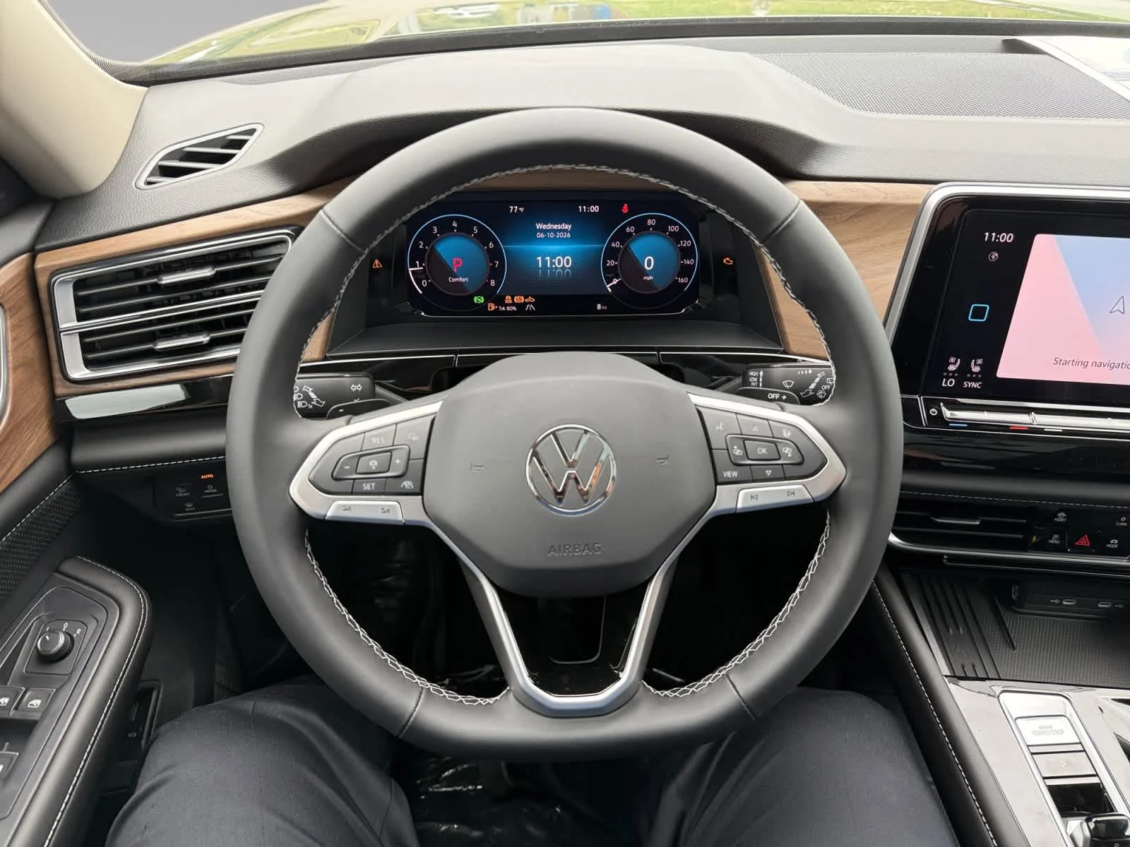 New 2026 Avocado Green Pearl Volkswagen 2.0T SE w/Technology image 13
