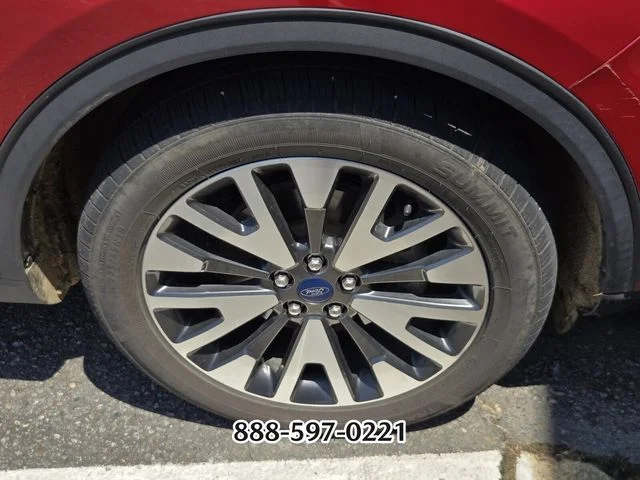 Used 2020 Red Ford Titanium image 11