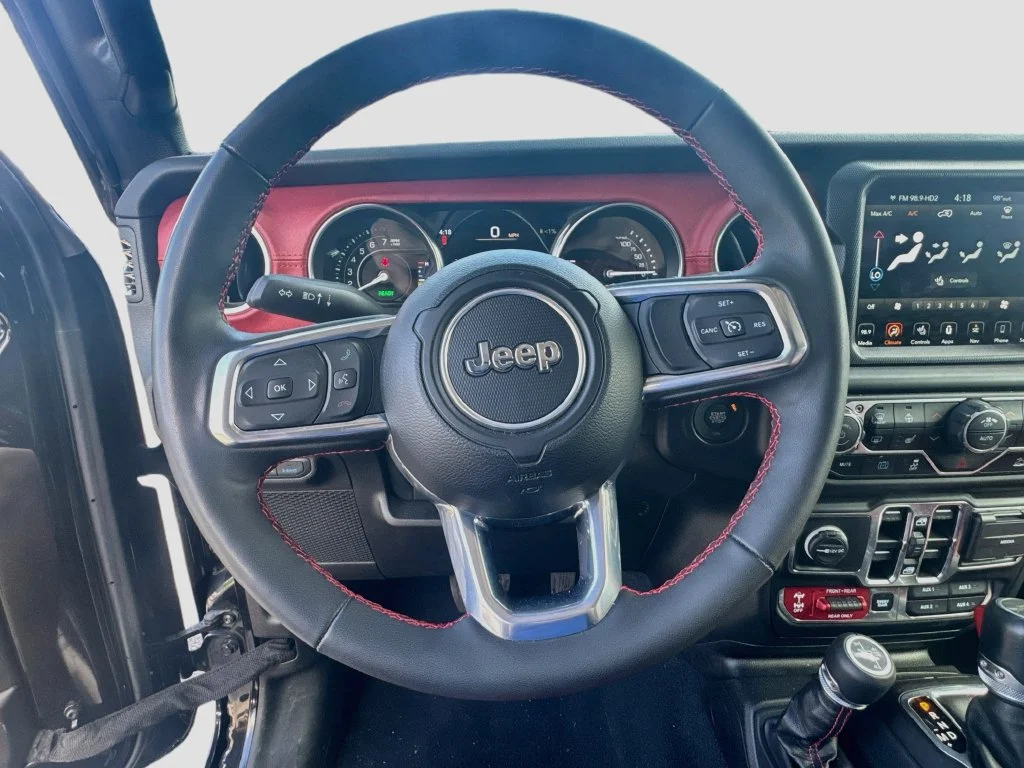 Used 2023 Black Jeep Rubicon 20th Anniversary Edition 4xe image 12