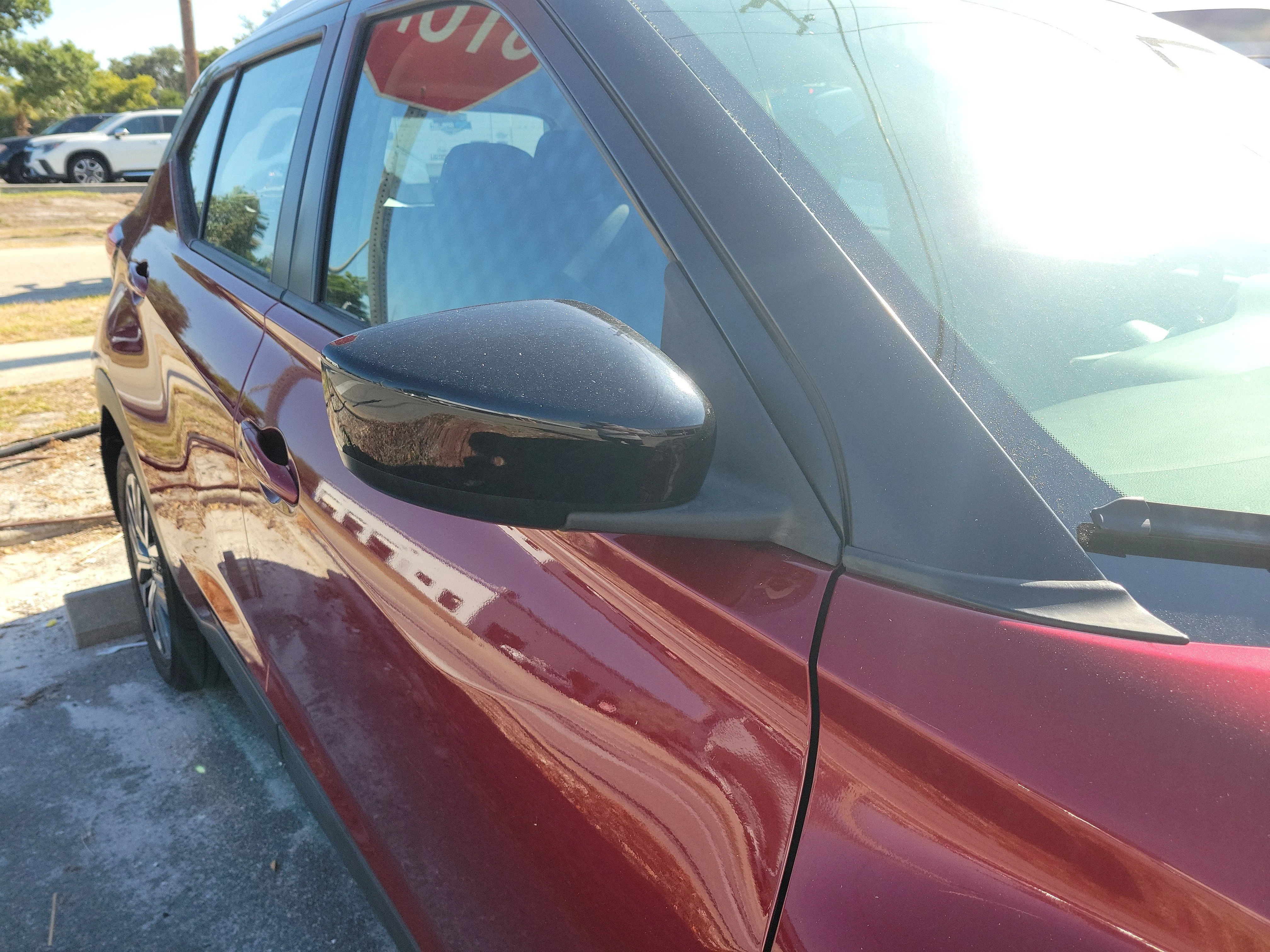 Used 2023 Scarlet Ember Tintcoat/Super Black Nissan SV image 9