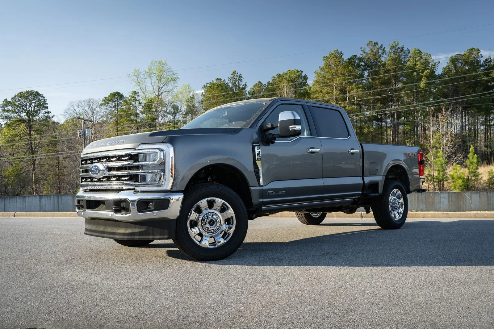 New 2026 Carbonized Gray Metallic Ford F-350® Lariat® image 3