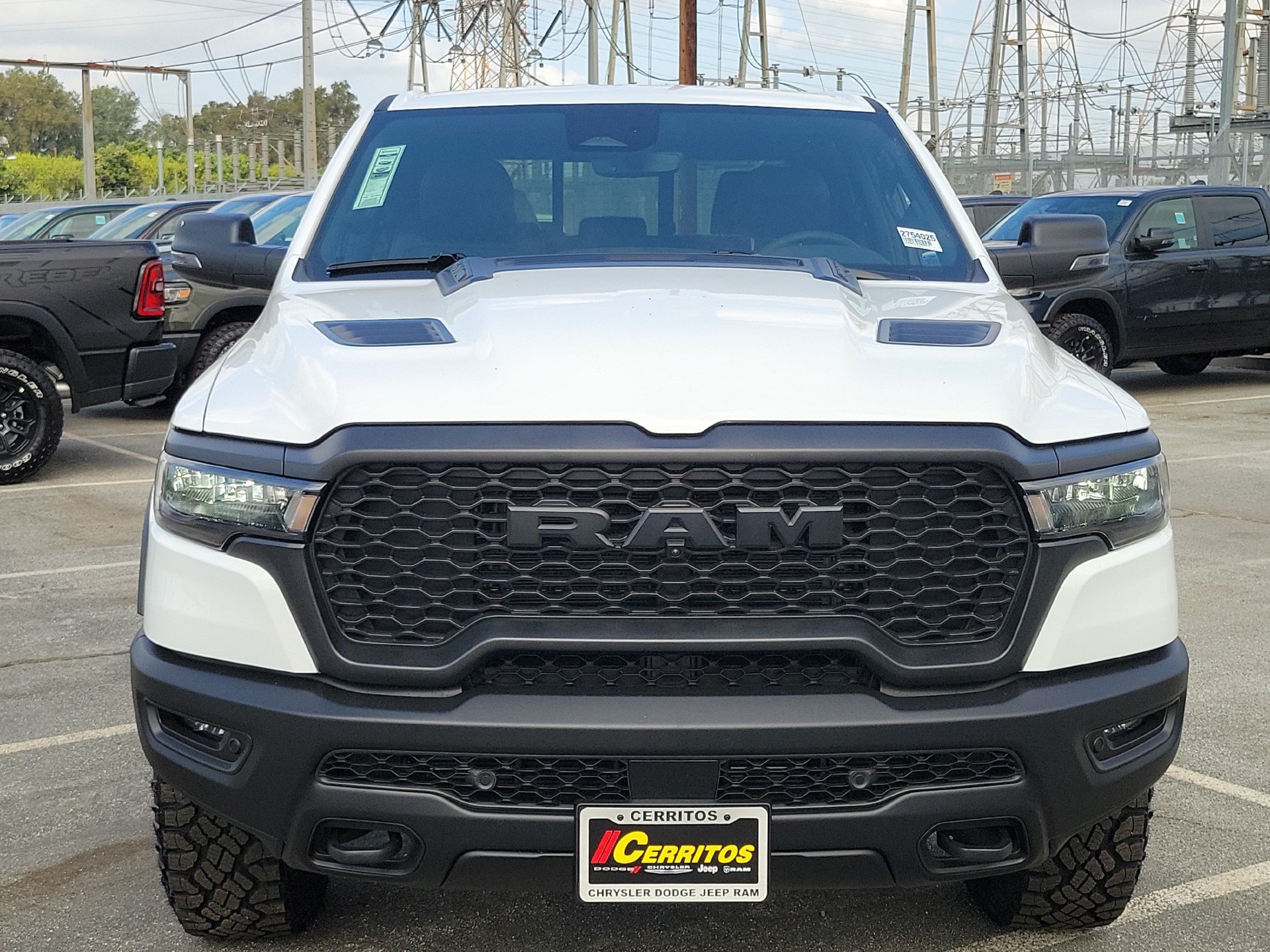New 2027 Bright White Clear-Coat Exterior Paint RAM Rebel image 5