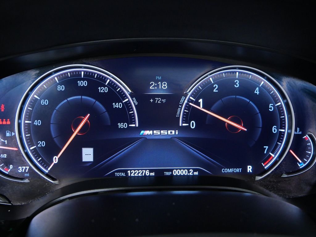 Used 2018 Carbon Black Metallic BMW M550i xDrive image 52