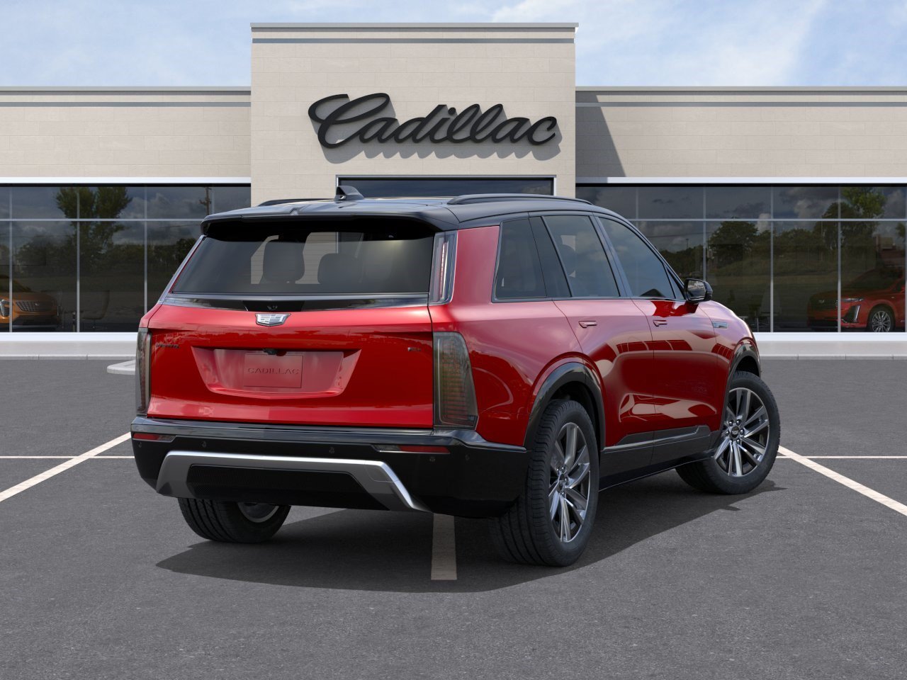 New 2027 Radiant Red Tintcoat Cadillac Sport image 4