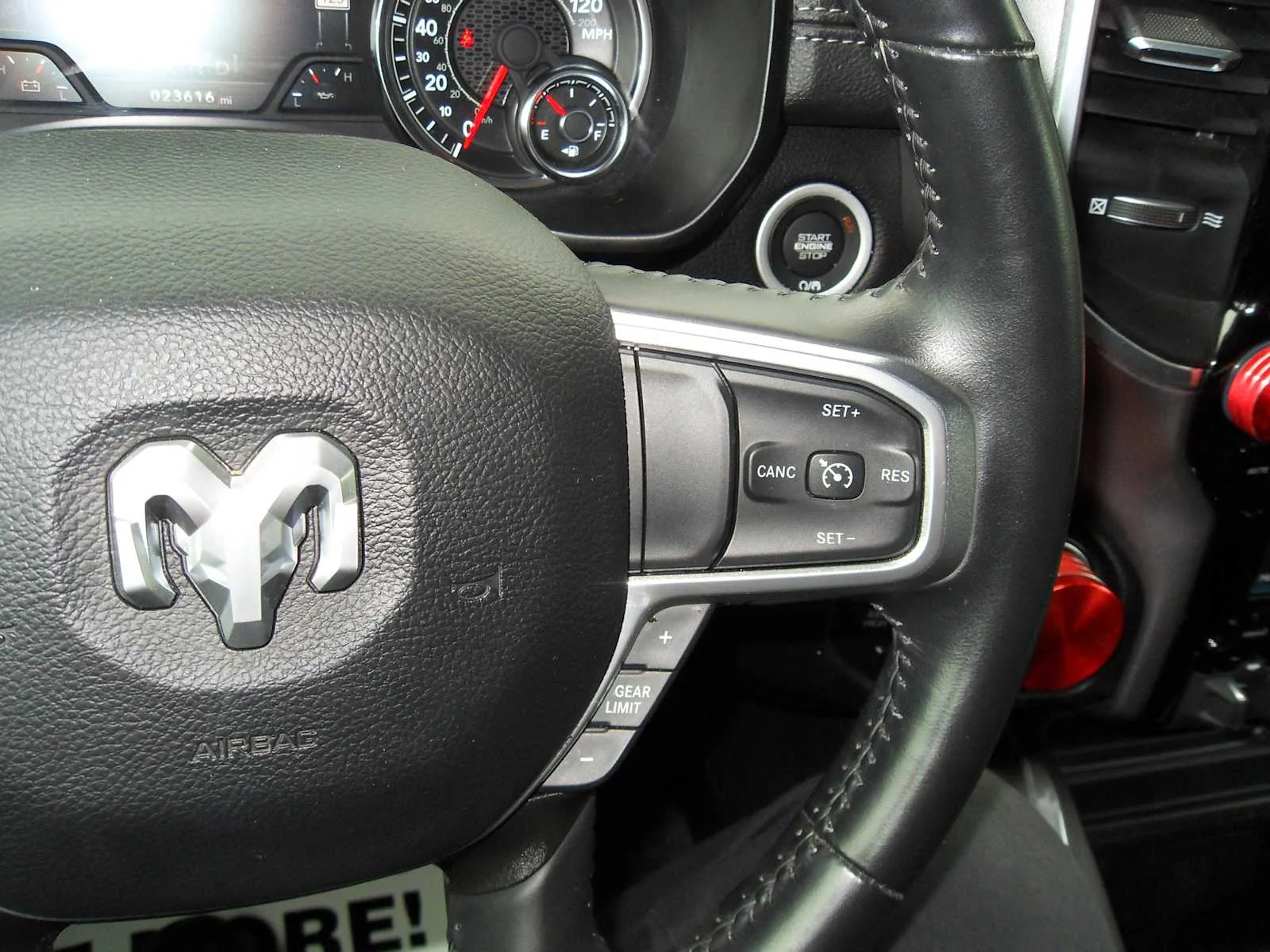 Used 2023 Bright White Clearcoat Ram Laramie image 44