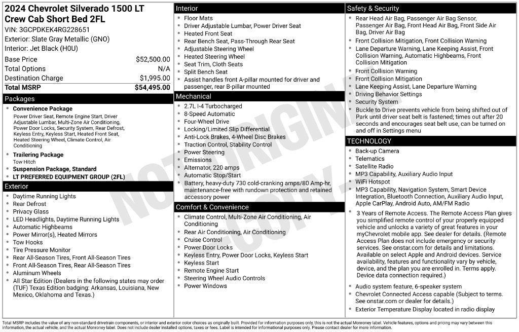 Used 2024 Gray Chevrolet LT image 23