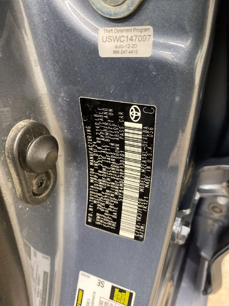 Used 2024 Silver Toyota LE image 26