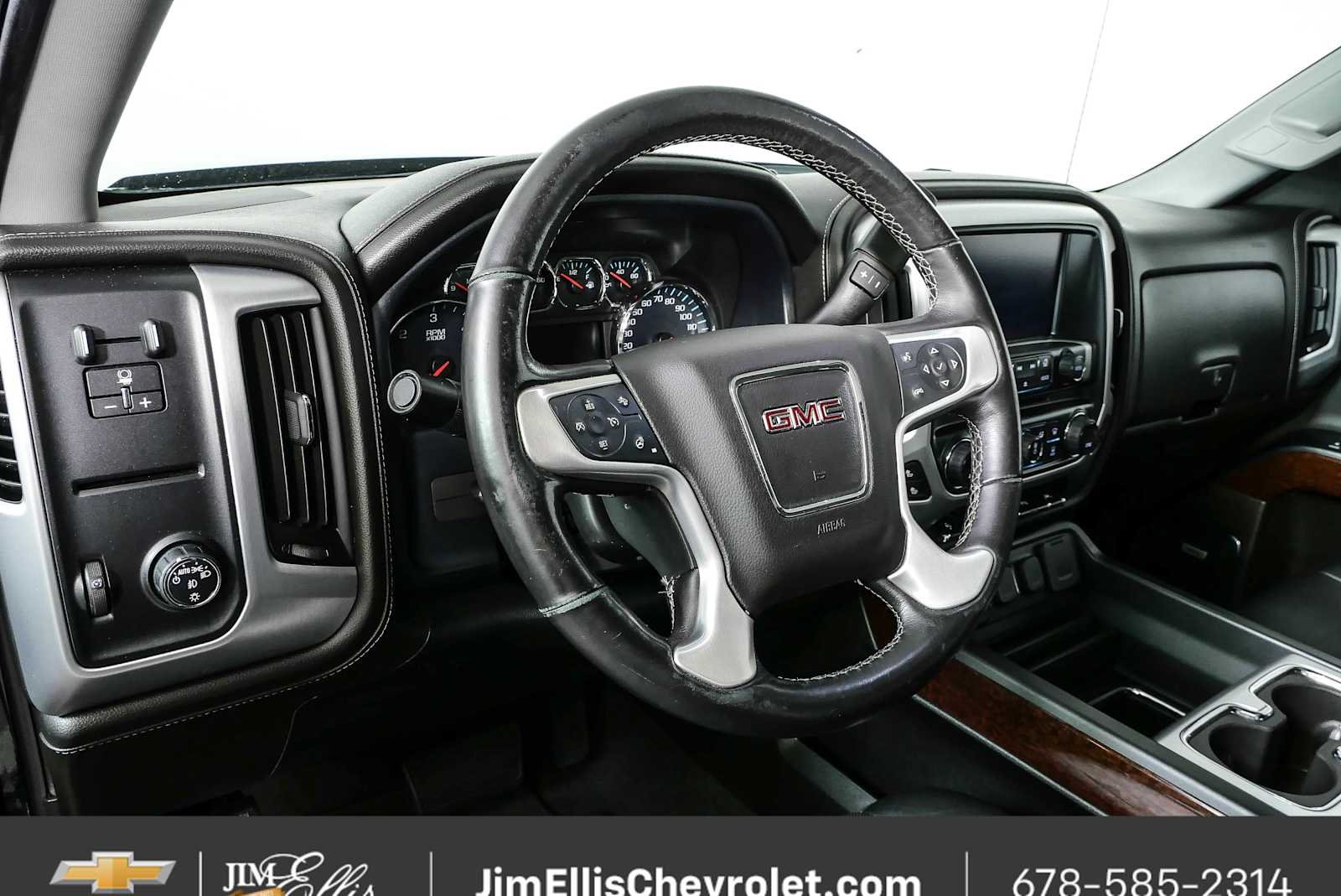 Used 2018 ONYX BLACK GMC SLT image 4