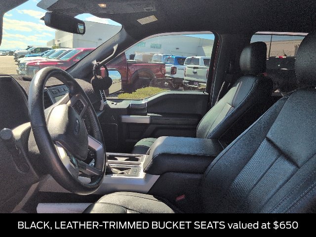 Used 2019 Ruby Red Metallic Tinted Clearcoat Ford Lariat image 15