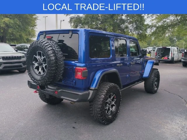 Used 2019 Blue Jeep Unlimited Rubicon image 5