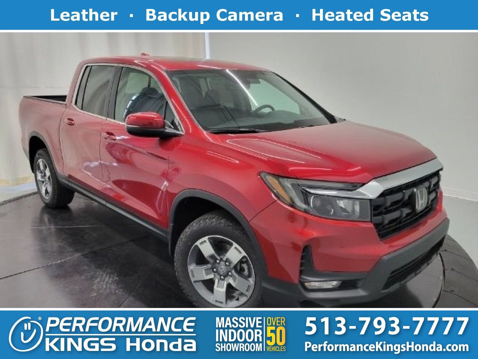 New 2026 Radiant Red Metallic II Honda RTL image 1