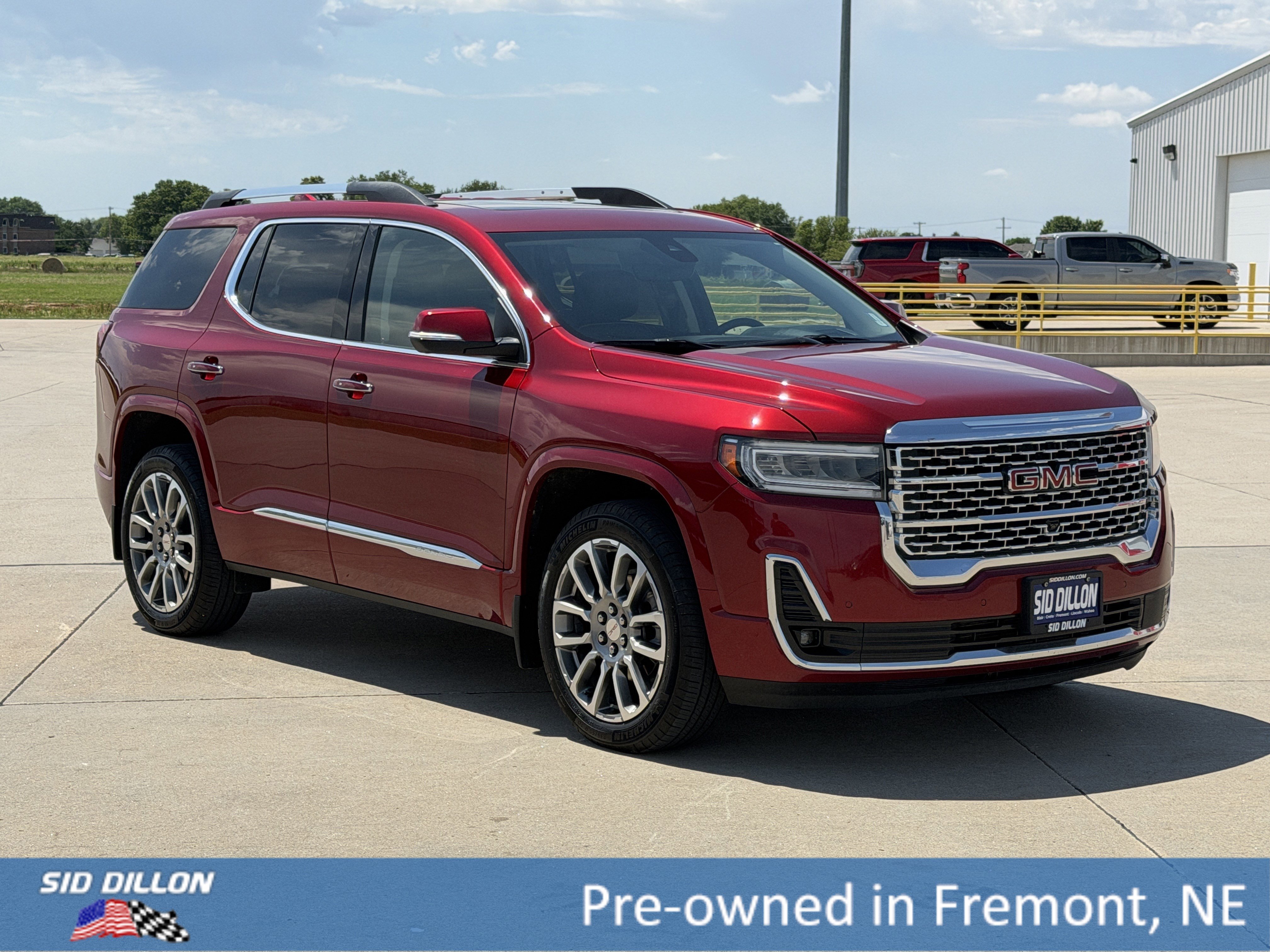 Used 2023 Volcanic Red Tintcoat GMC Denali image 2