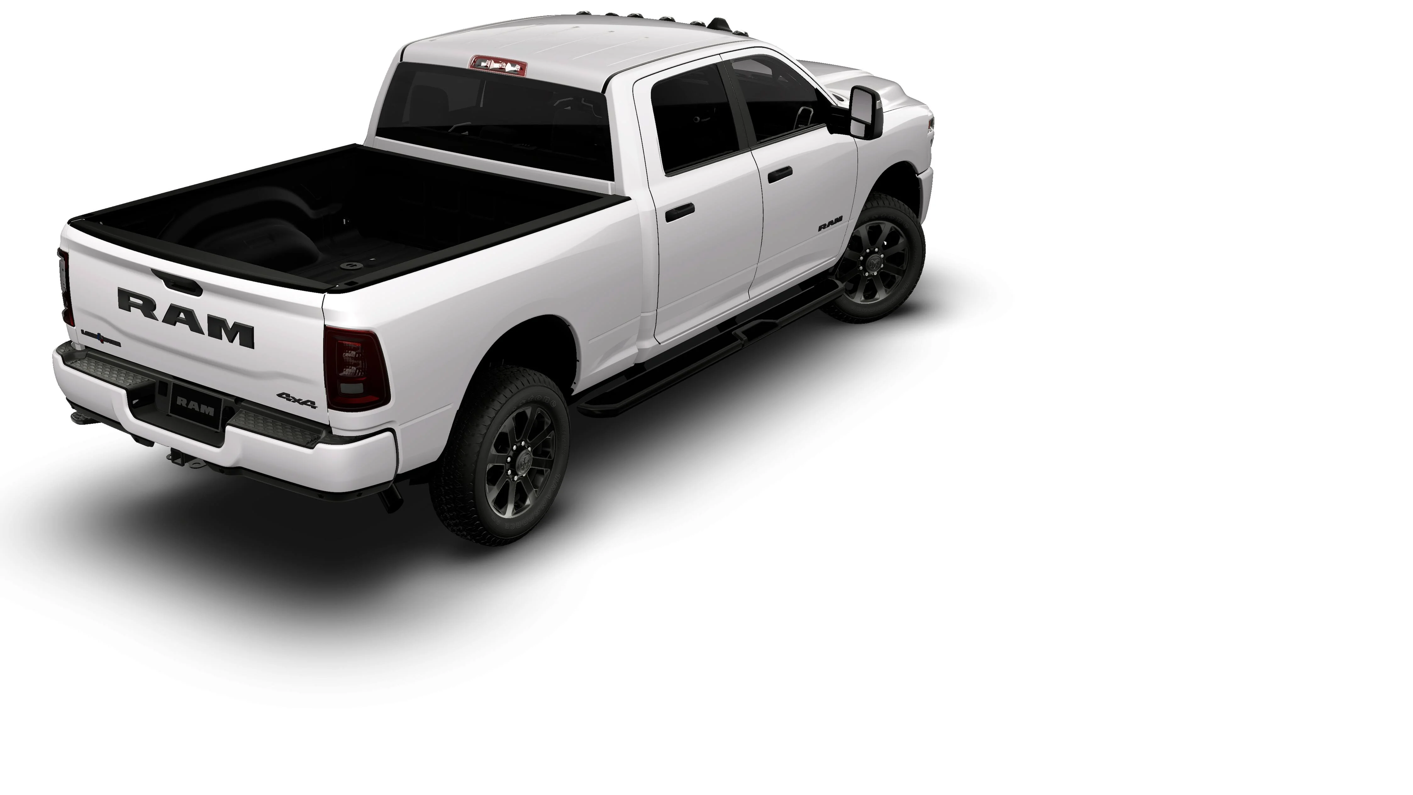 New 2026 Bright White Clear-Coat Exterior Paint RAM Big Horn image 14