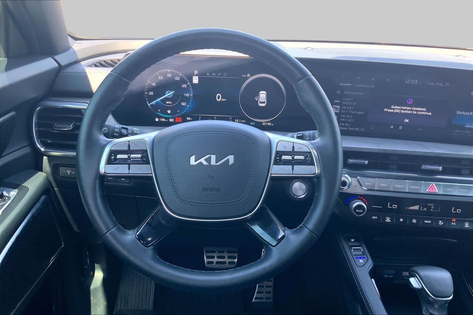 Used 2025 Midnight Lake Blue Kia SX X-Line image 5