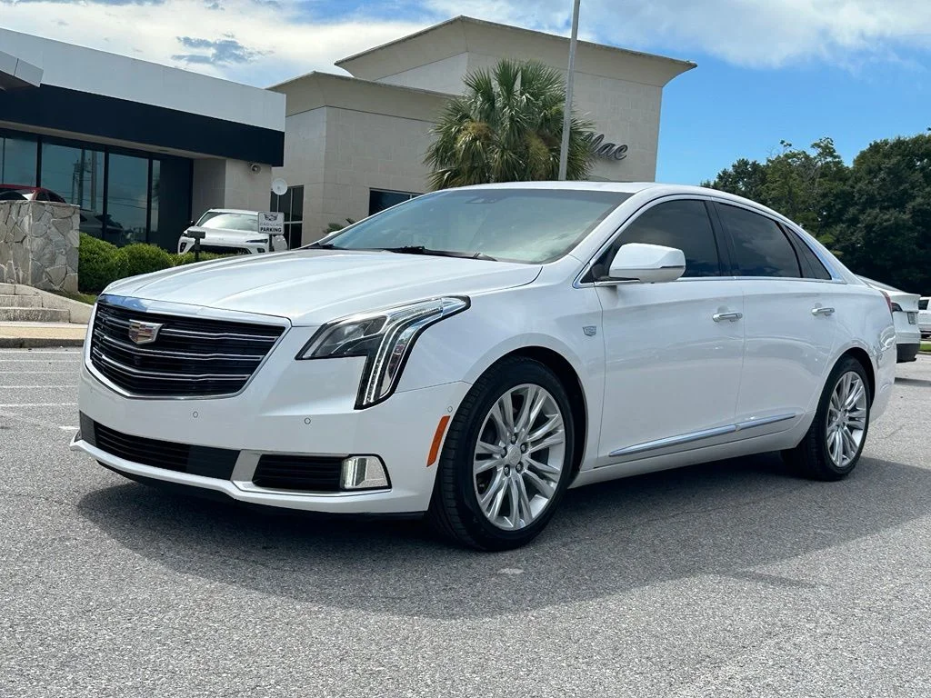 Used 2019 White Cadillac Luxury image 2