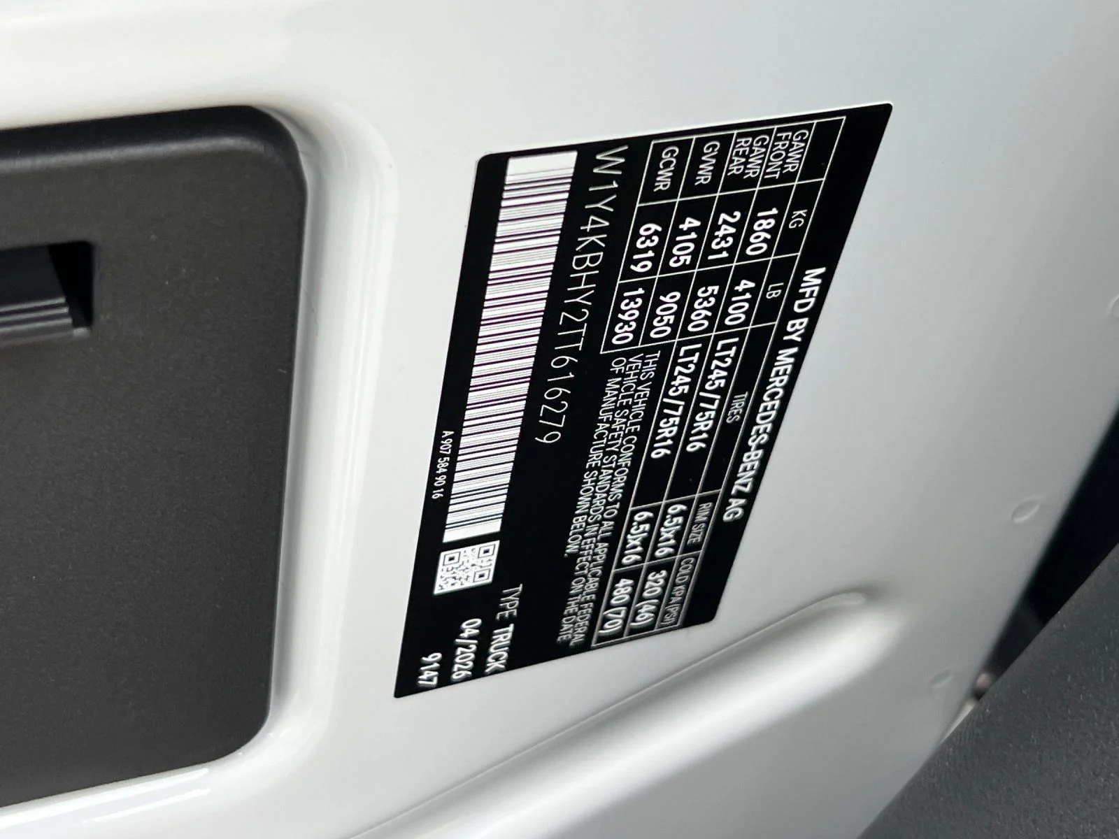 New 2026 White Mercedes-Benz Cargo 144 WB image 29