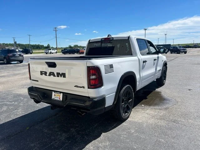 New 2026 Bright White Clear-Coat Exterior Paint RAM LARAMIE image 3