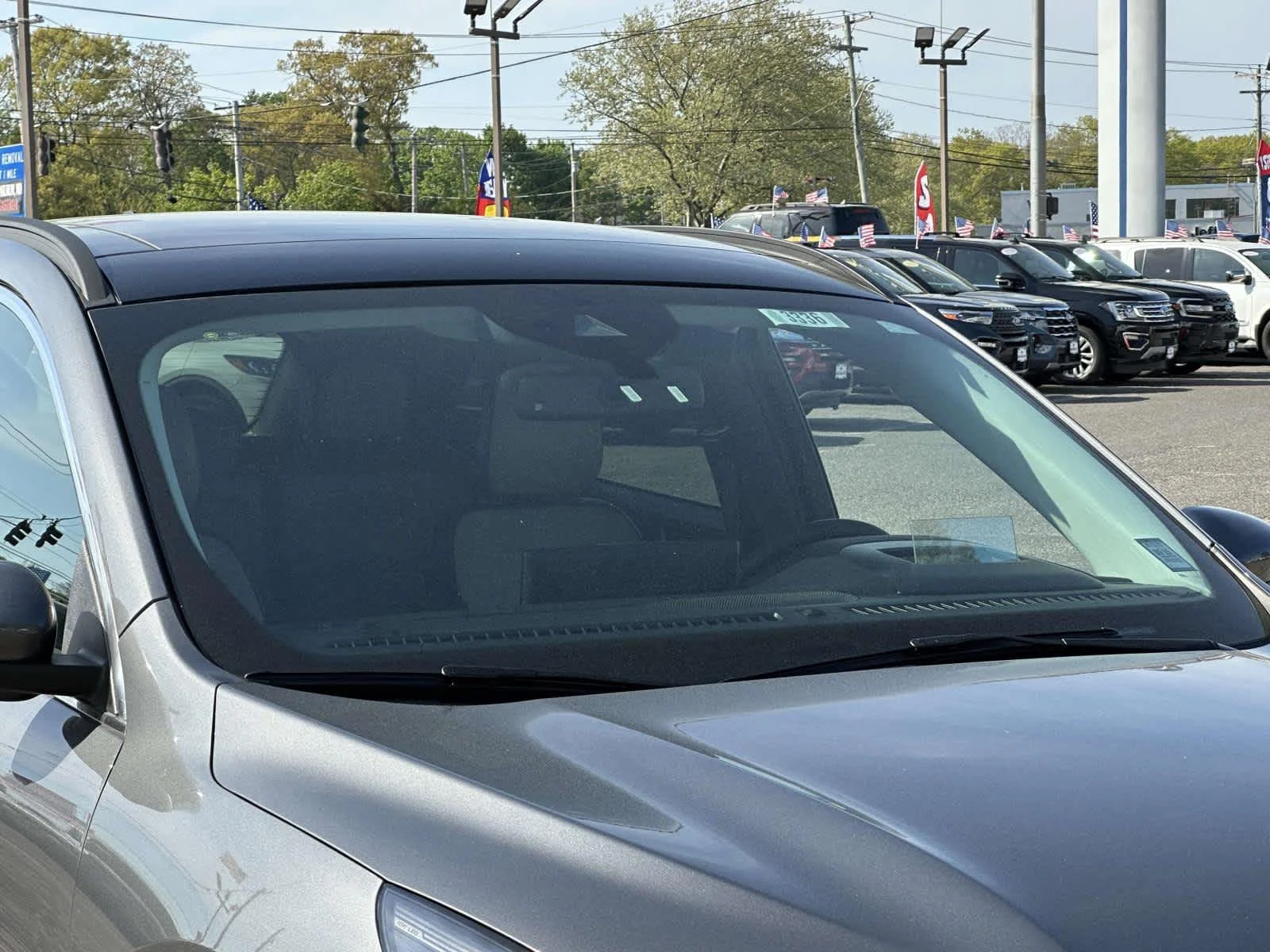 Used 2023 Carbonized Gray Metallic Ford Platinum image 13