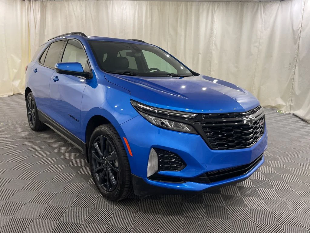 Certified Used 2024 Riptide Blue Metallic Chevrolet RS image 4
