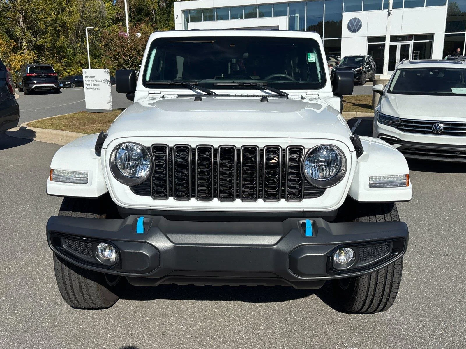 Used 2024 Bright White Clearcoat Jeep Sport S image 8