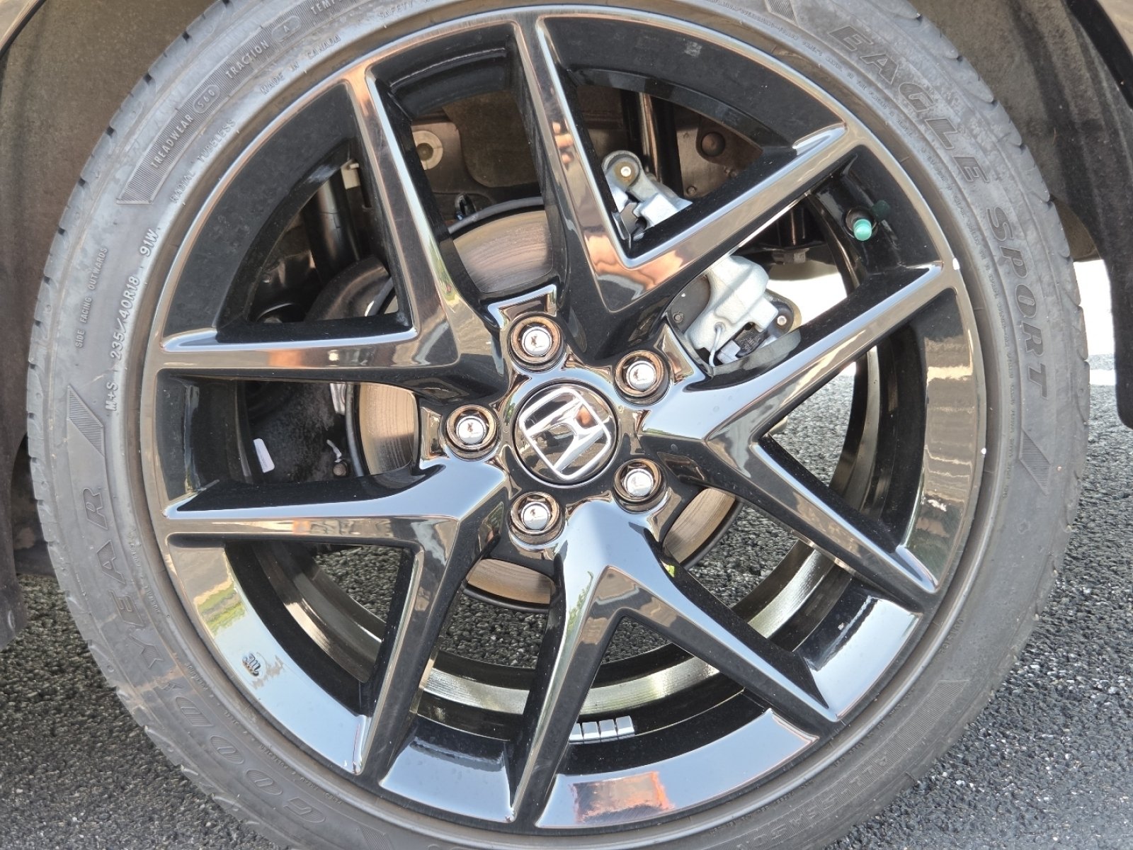 Certified Used 2025 Crystal Black Pearl Honda Sport image 13