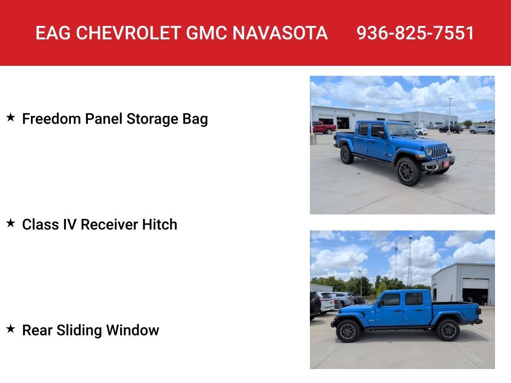 Used 2022 Blue Jeep Overland image 16