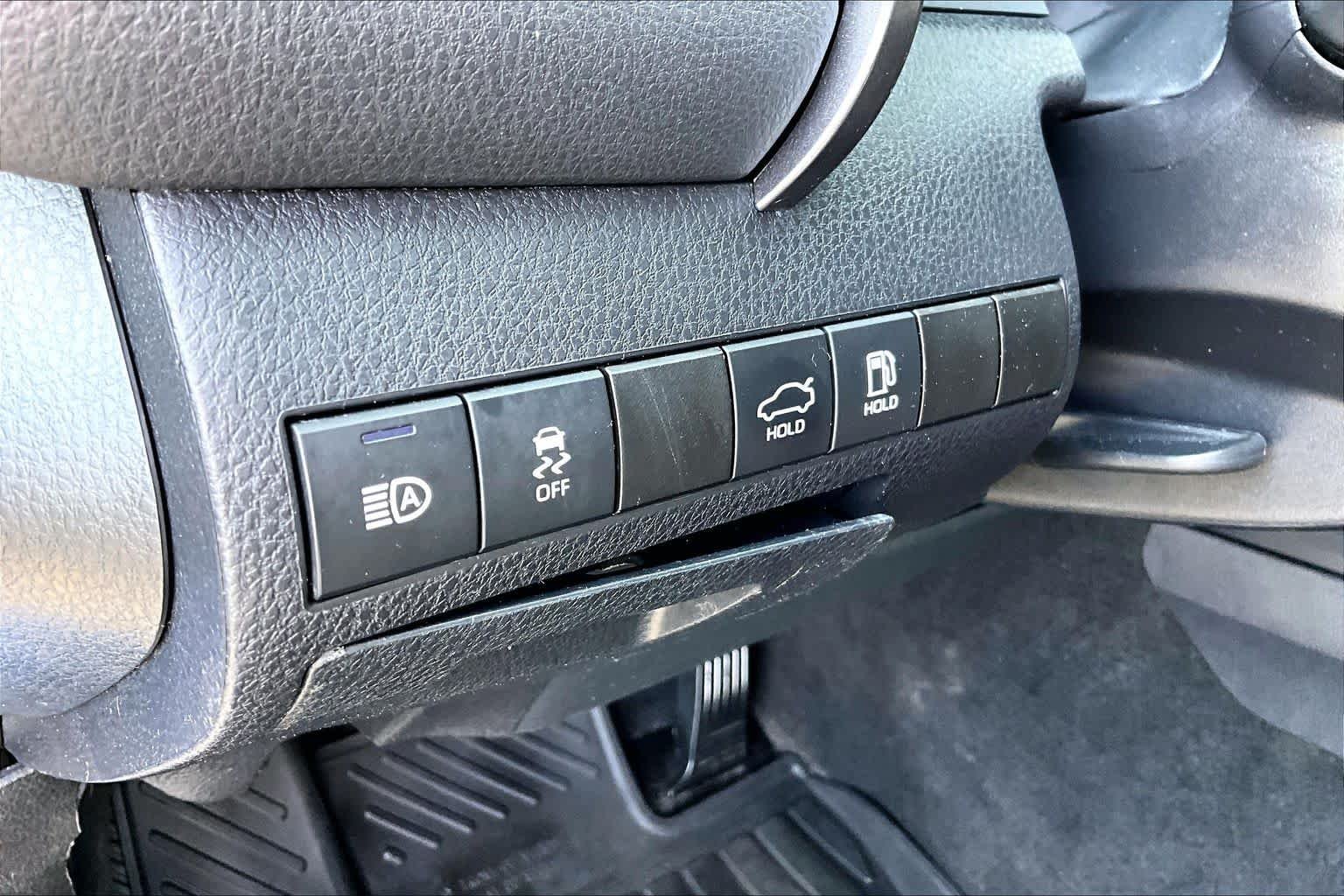 Used 2020 Blue Streak Metallic Toyota SE image 32