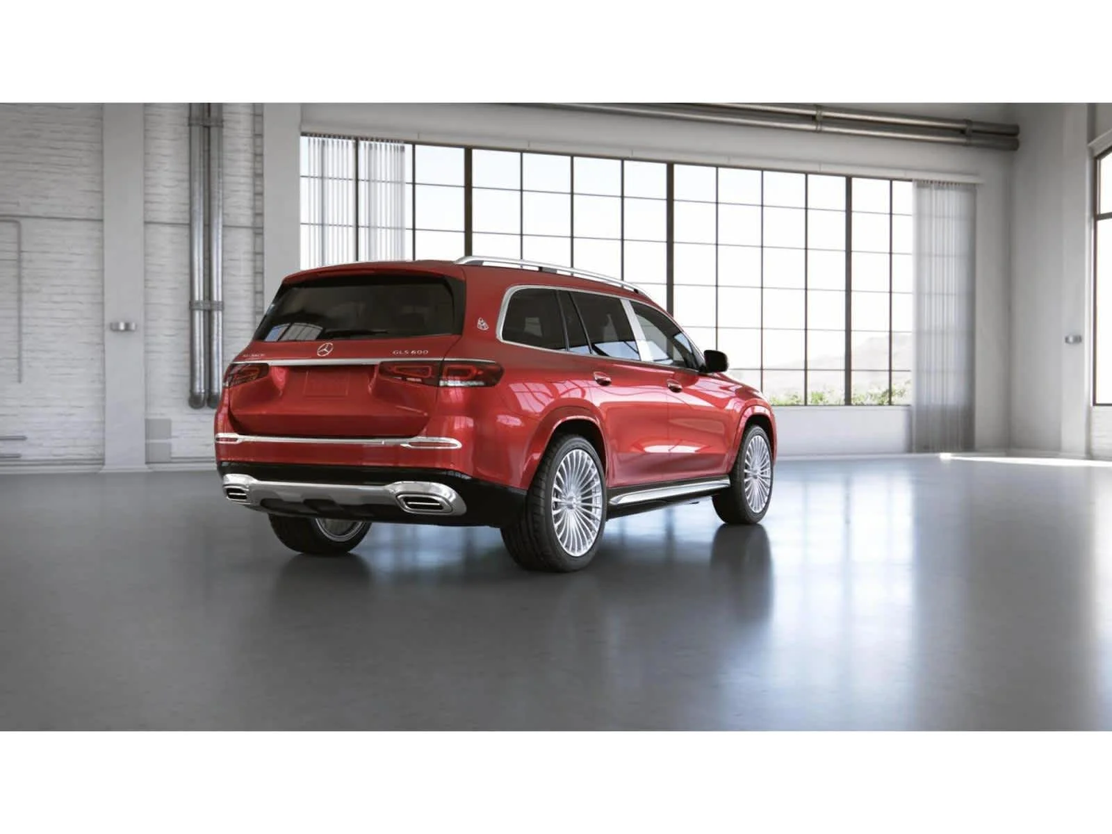 Used 2022 MANUFAKTUR Cardinal Red Metallic Mercedes-Benz Maybach GLS 600 image 22