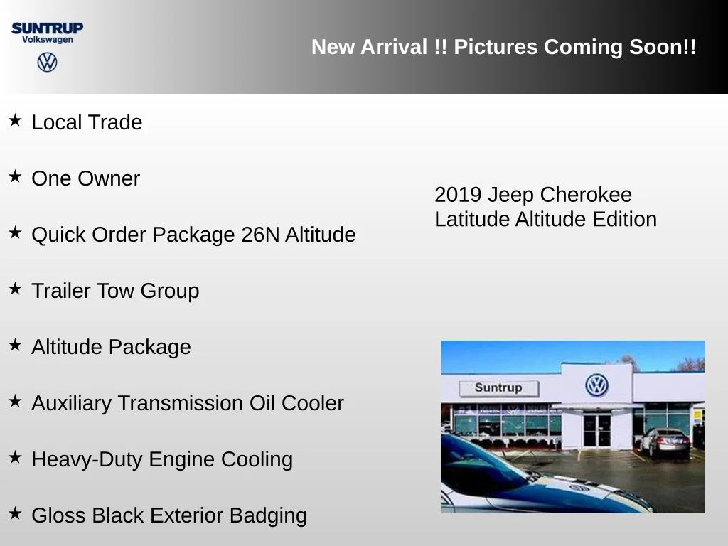 Used 2019 White Jeep Latitude Plus image 3