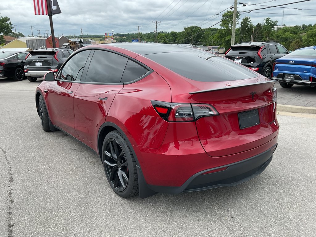 Used 2025 Ultra Red Tesla Performance image 7