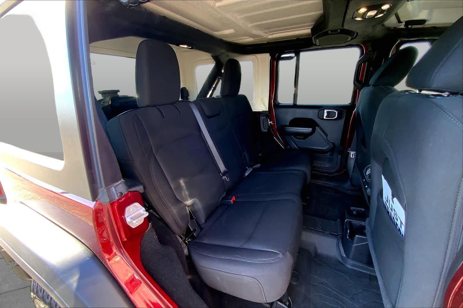 Used 2021 Snazzberry Pearlcoat Jeep Unlimited Willys Sport image 20
