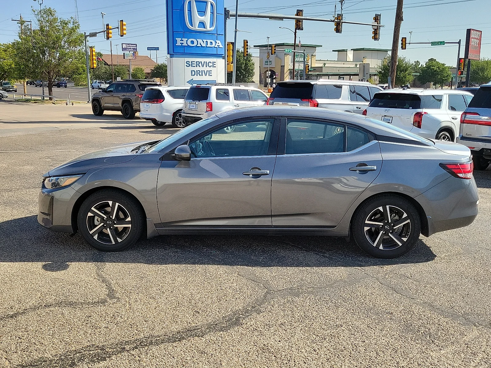 Certified Used 2025 Gun Metallic Nissan SV image 6