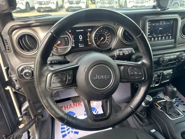 Used 2021 Crystal Metallic Jeep Unlimited Sport S image 12