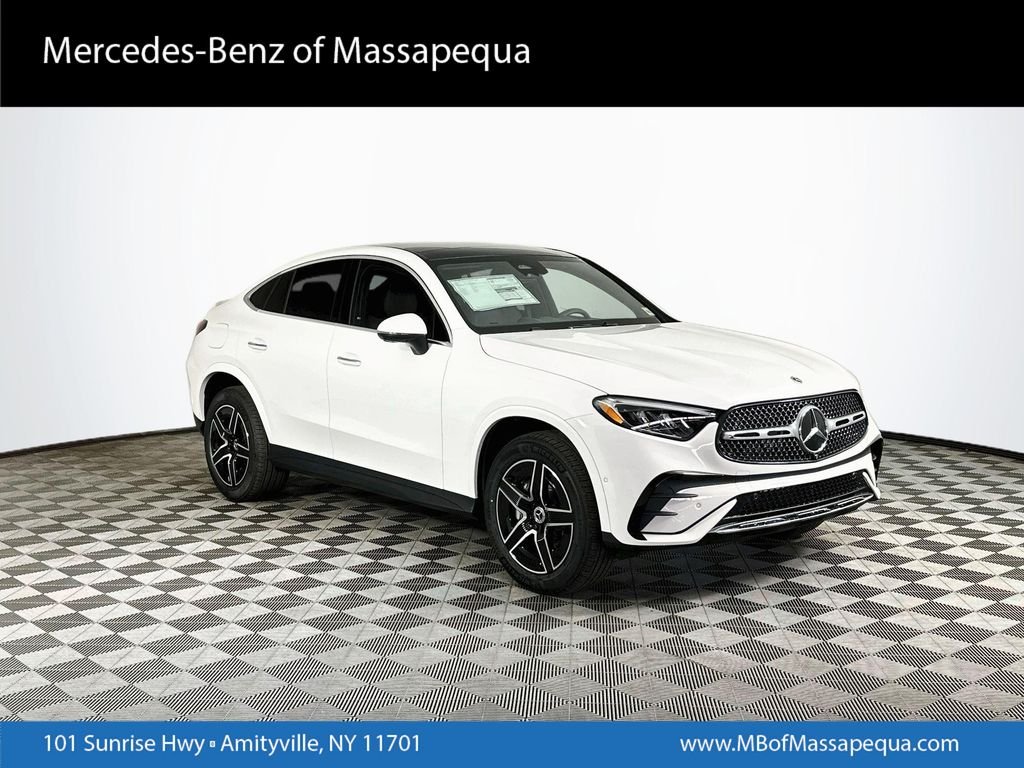 New 2026 Polar White Mercedes-Benz GLC 300 Coupe image 1