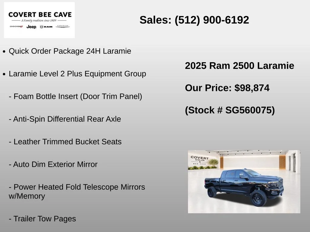 2025 RAM 2500 Laramie - Photo 7