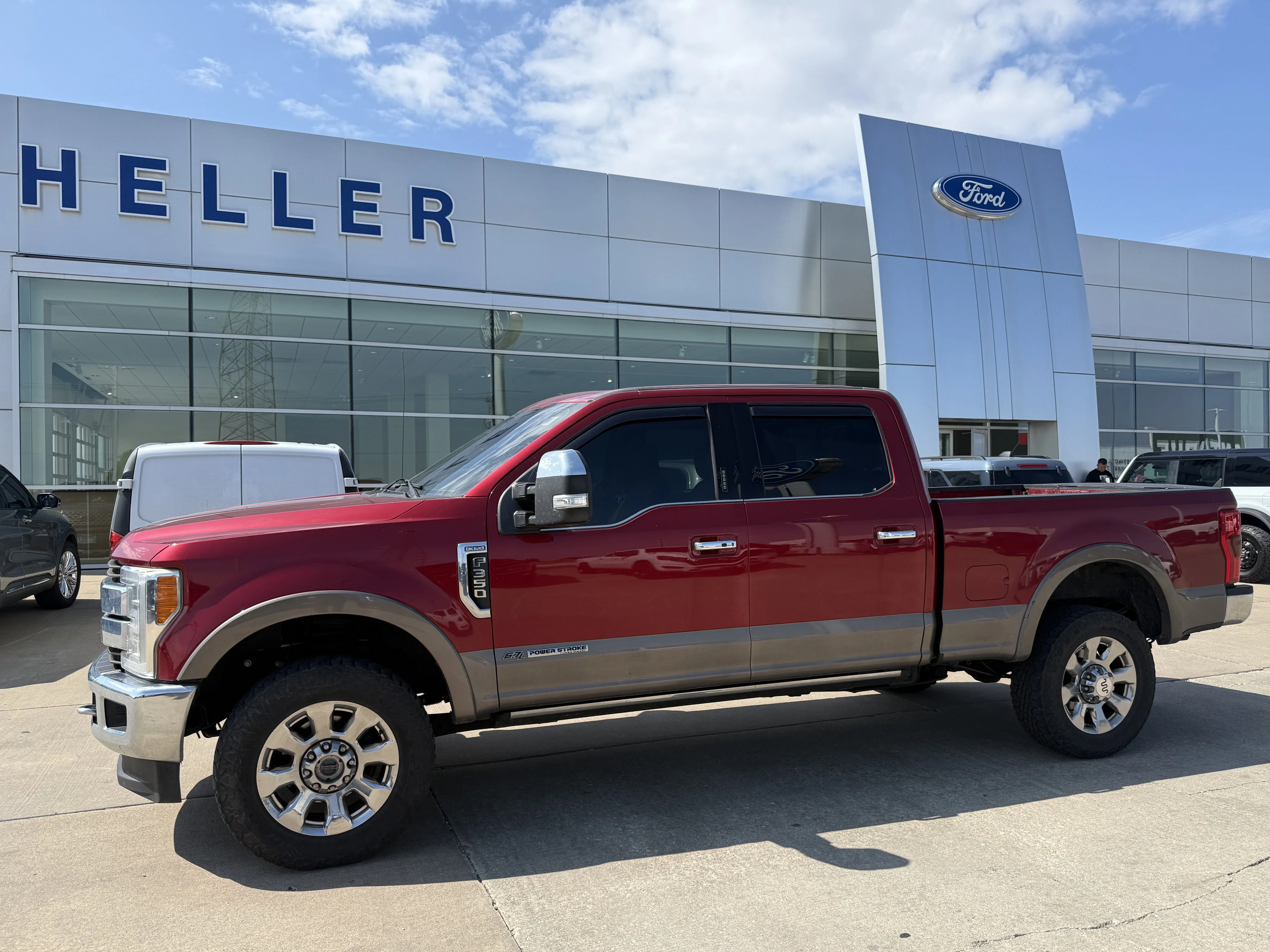 Used 2018 Ruby Red Metallic Tinted Clearcoat Ford King Ranch image 3