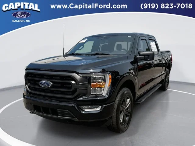 Used 2023 Black Ford XLT image 1