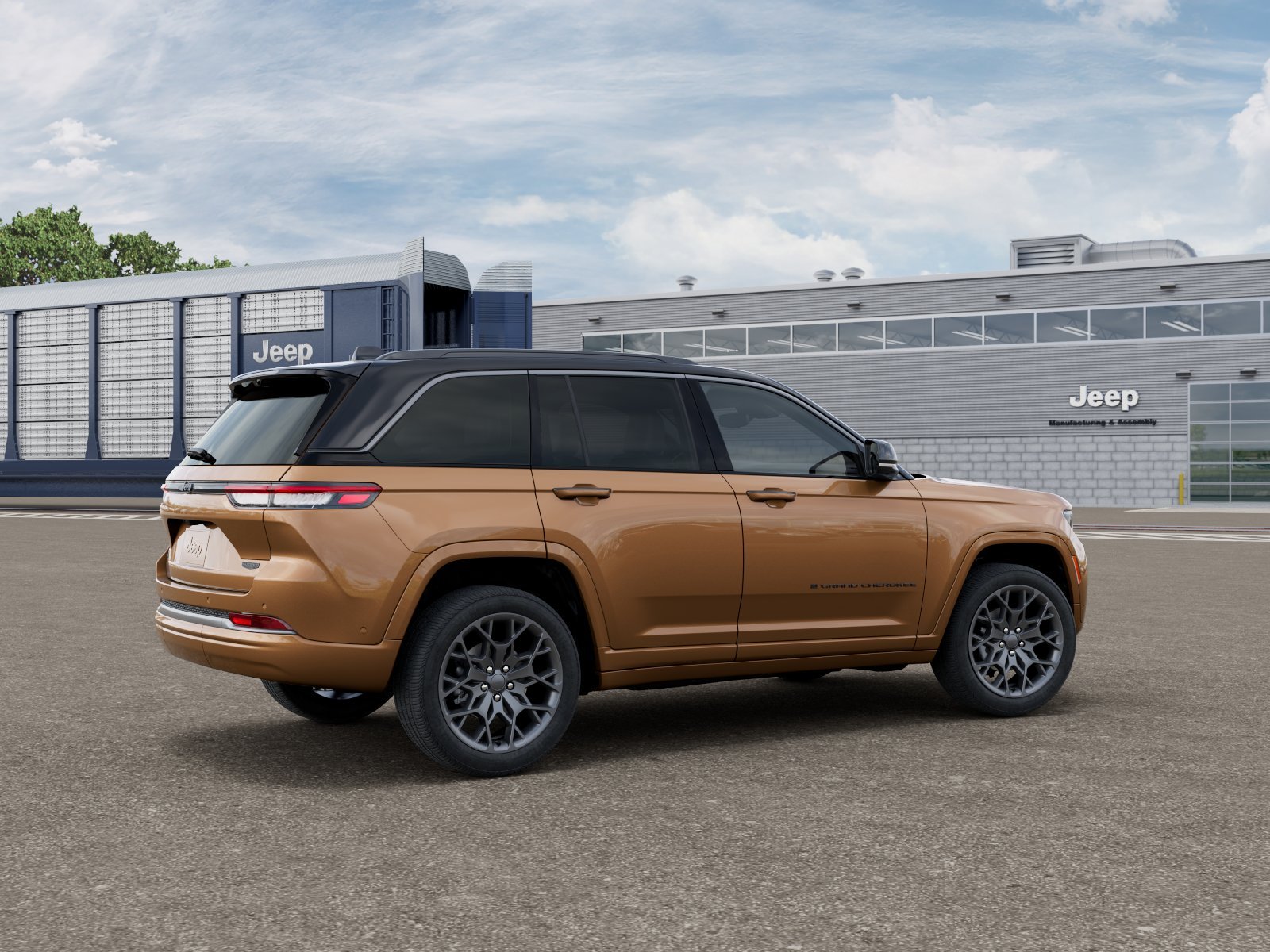 New 2026 Copper Shino Metallic Clear-Coat Exterior Paint Jeep Summit image 5