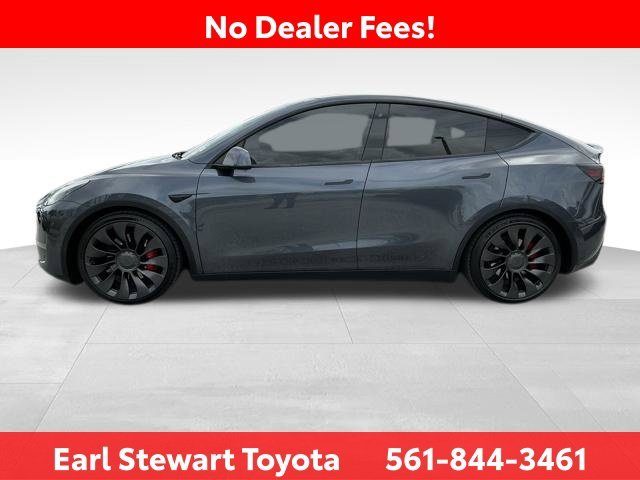 Used 2020 Gray Tesla Performance image 7