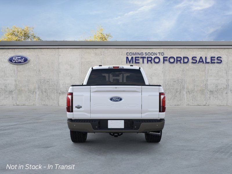 New 2026 Star White Metallic Tri-Coat Ford King Ranch image 6