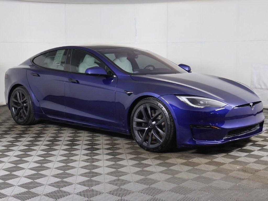 Used 2023 Tesla Model S Plaid with VIN 5YJSA1E6XPF498745 for sale in Bedford, OH