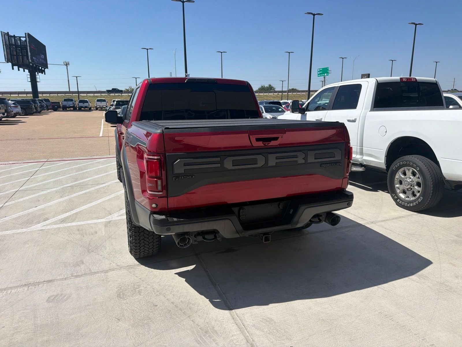 Used 2019 Ruby Red Metallic Tinted Clearcoat Ford Raptor image 7