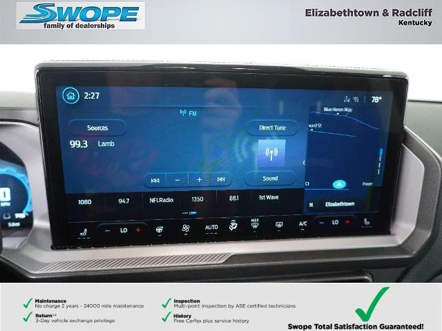 New 2025 Carbonized Gray Metallic Ford Outer Banks® image 59