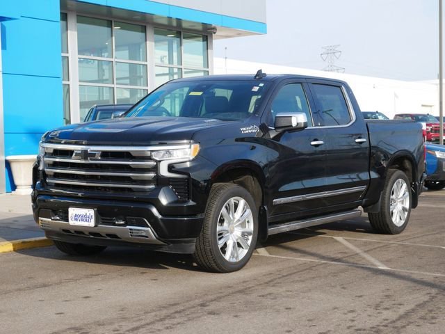 Used 2024 Chevrolet Silverado 1500 High Country with VIN 1GCUDJE87RZ218827 for sale in Roseville, Minnesota