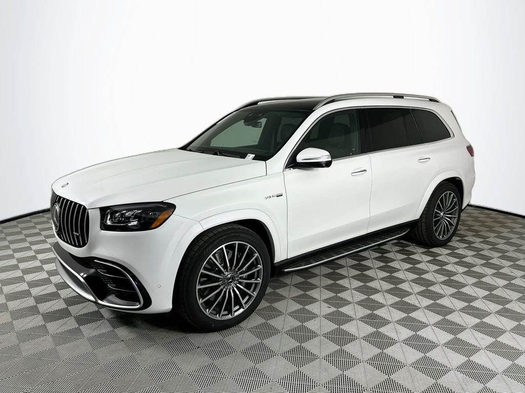 New 2026 MANUFAKTUR Moonlight White Metallic Mercedes-Benz GLS 63 AMG® image 3