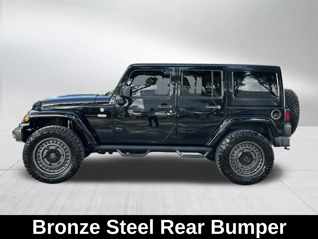 Certified Used 2017 Black Jeep Unlimited Sahara image 9