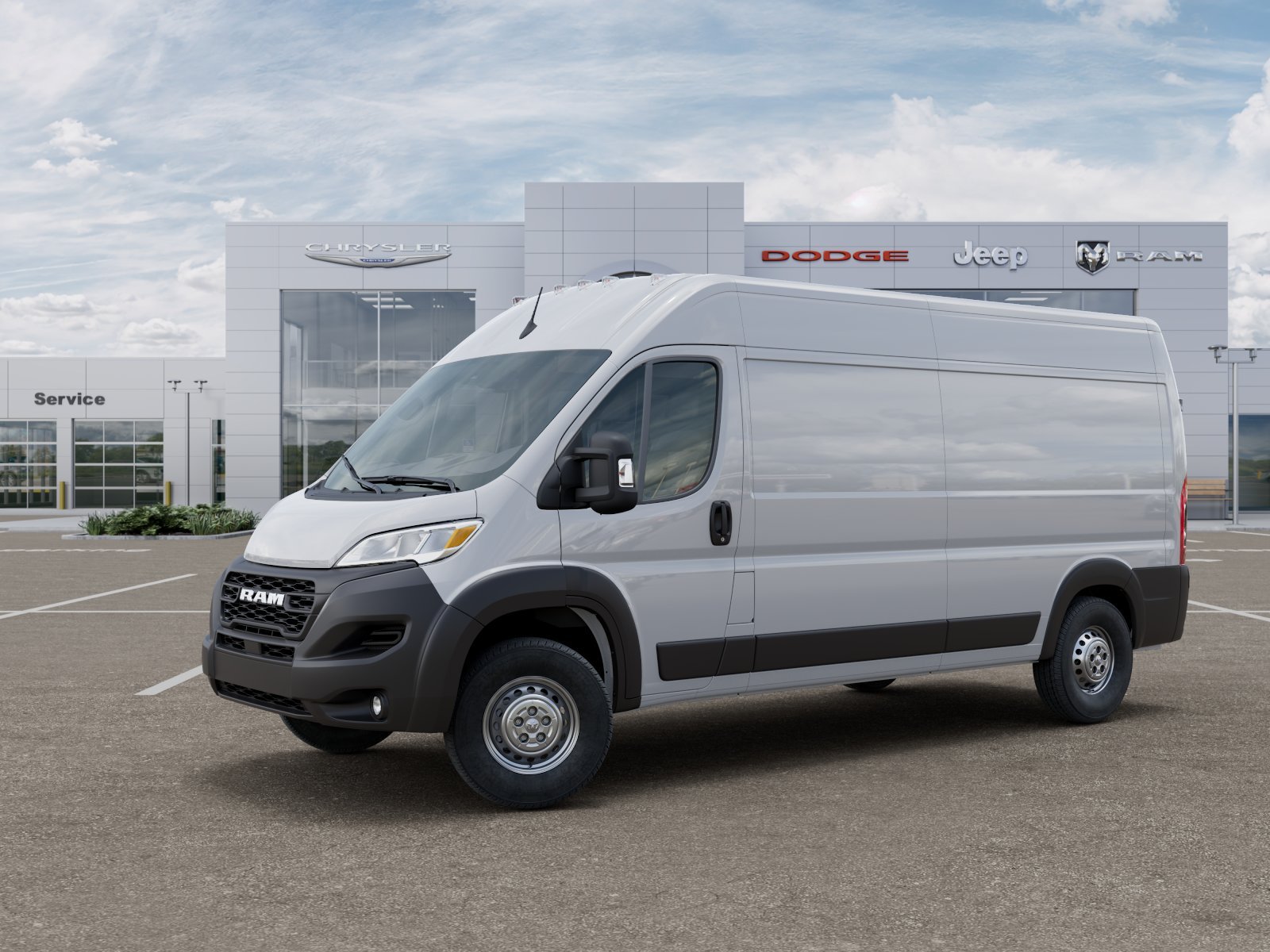 New 2026 Bright White Clear-Coat Exterior Paint RAM High Roof image 28