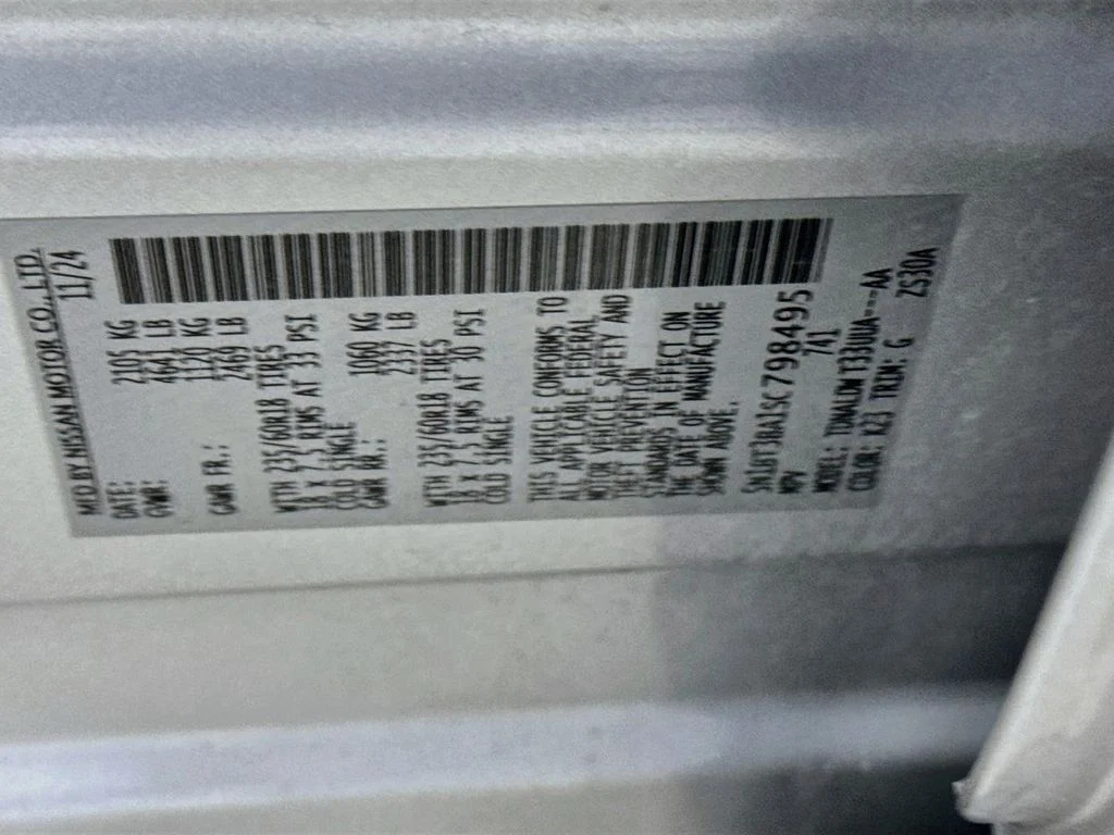 Used 2025 Silver Nissan SV image 40